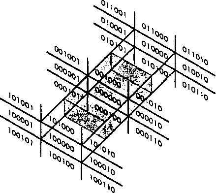 Разбиение пространства на области при использовании трехмерной модификации алгоритма Коэна-Сазерленда
