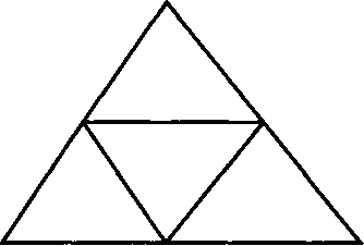 Один цикл разбиения треугольника