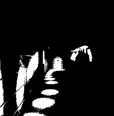Коридор в гостинице, вызывающий чувство движения благодаря волнообразному расположению светильников и создающий иллюзию объема из-за того, что у входа в каждую комнату находится белая колонна (перепечатано с разрешения компании Skidmore, Owings, & Merrill)
