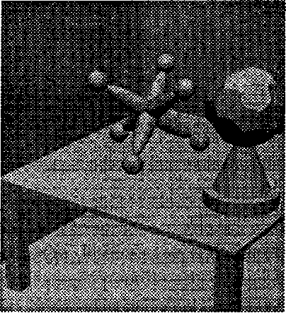 Сцена с рис. 8.3, визуализированная с помощью гладкого закрашивания
