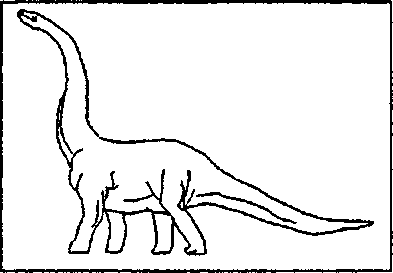 Динозавр внутри своего мирового окна Пример 3.2.4. Покрытие экранного окна мозаикой из динозавров