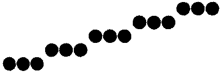 Эффект зубчатых линий (“лесенки”), возникающий, когда линия изображается как ряд пикселей